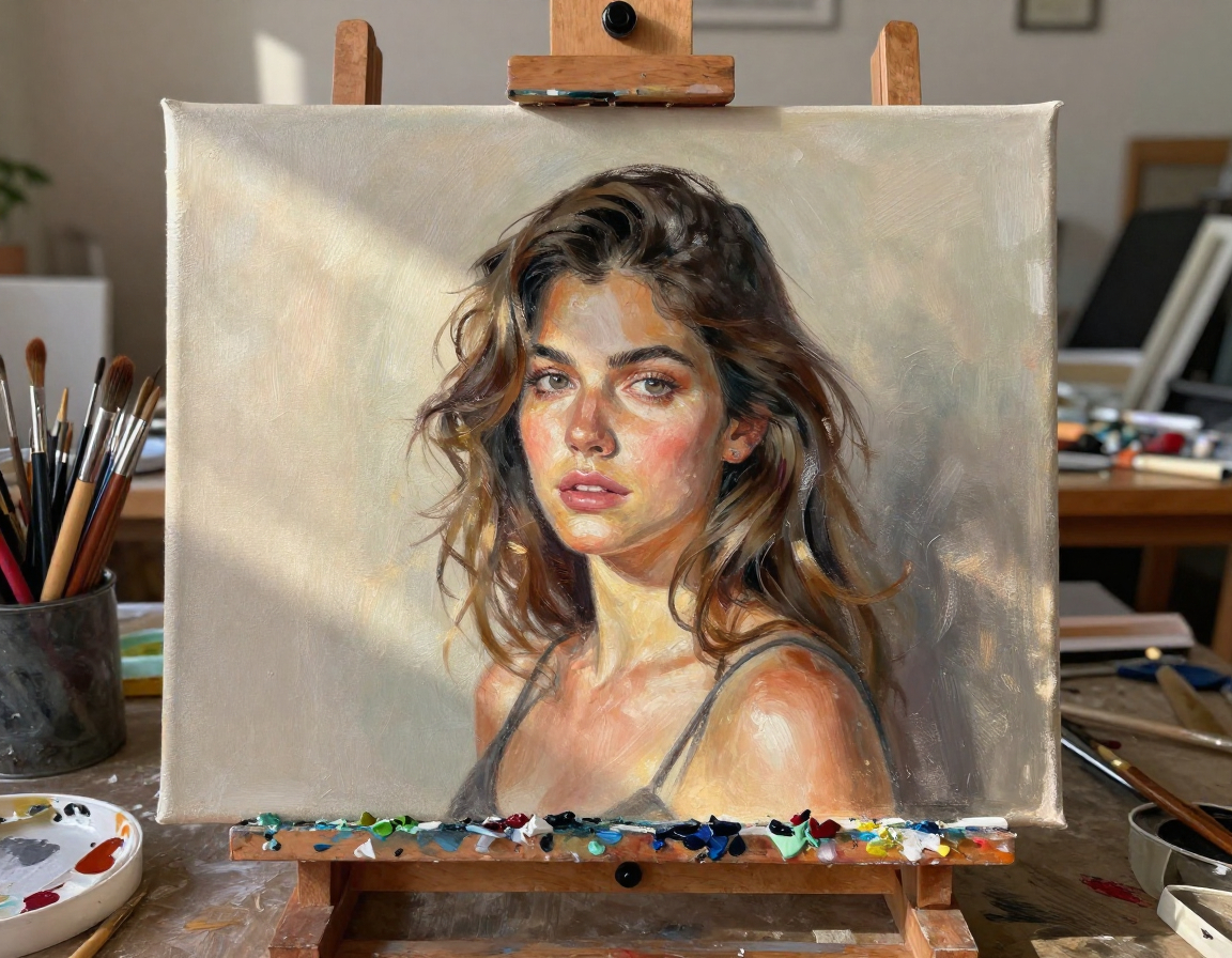 Acrylic painting workshop